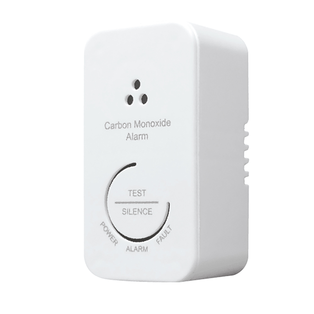 Red Carbon Monoxide Alarm with 10 Year Lithium Battery