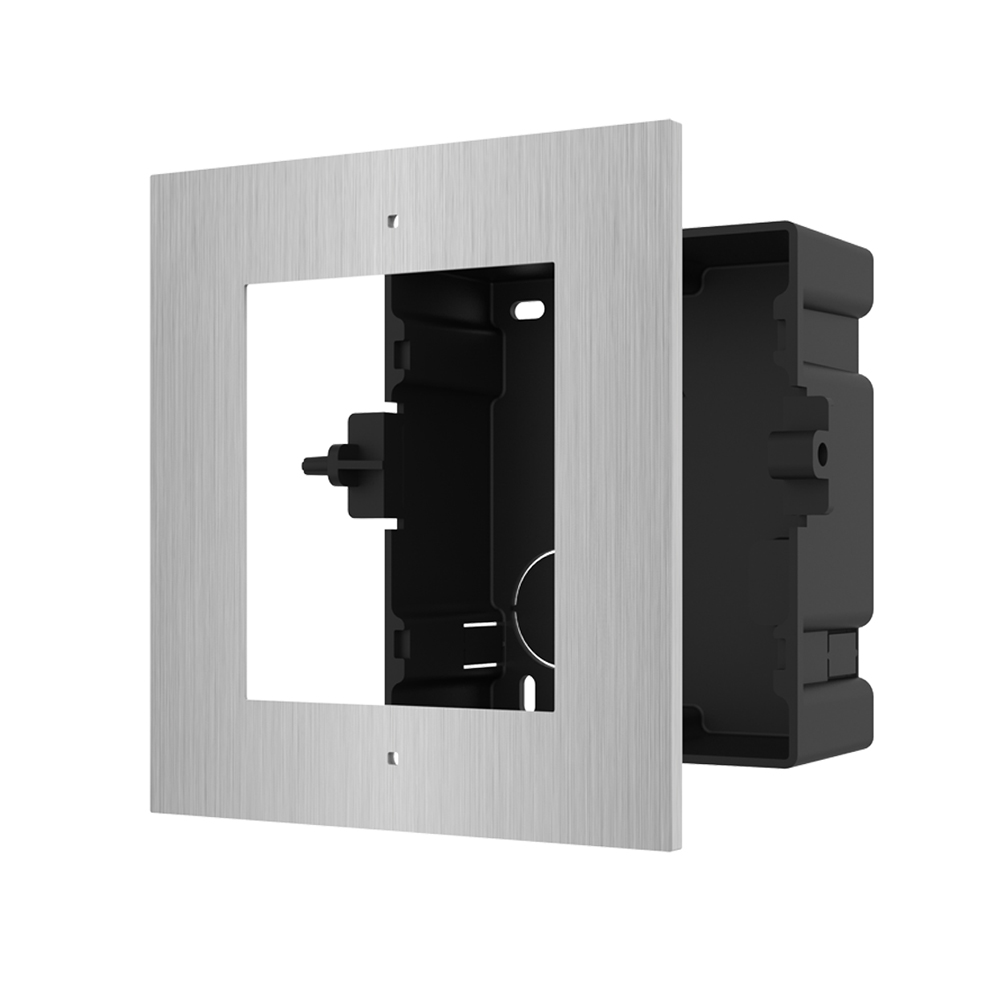 Hikvision Stainless Steel Flush Mount Box for DS-KD8003-IME1/S or DS-KD8003-IME2/S