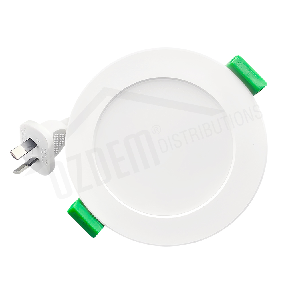 7W White Tri Color Dimmable SMD LED Downlight | 70-80mm Cutout | Flat Face 