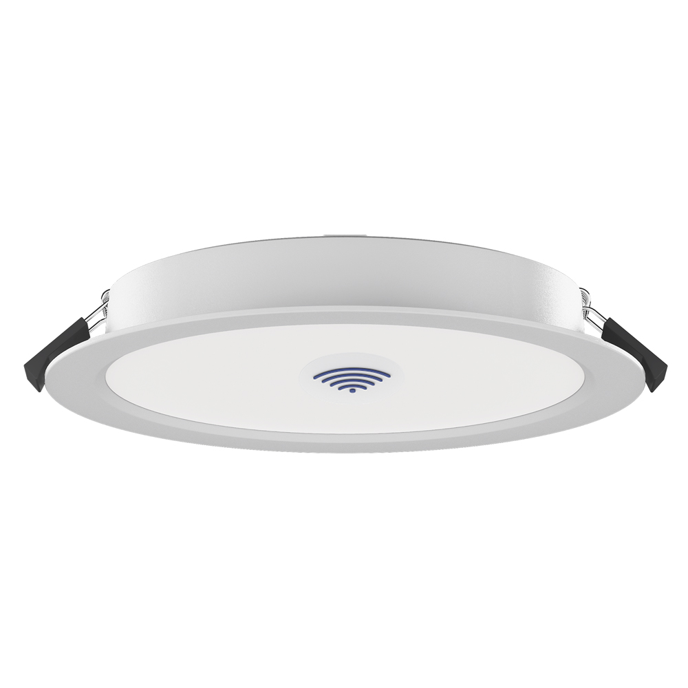 24W White Slim Tri Color Dimmable LED Downlight With Microwave Sensor | 195-220mm Cutout