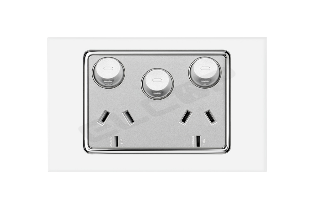 Glass Powerpoint with Extra Switch | Sapphire Series