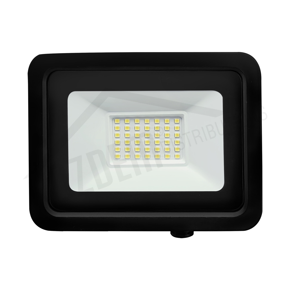 30W Slimline SMD LED Floodlight 6000K
