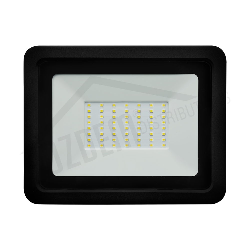50W Slimline SMD LED Floodlight 6000K