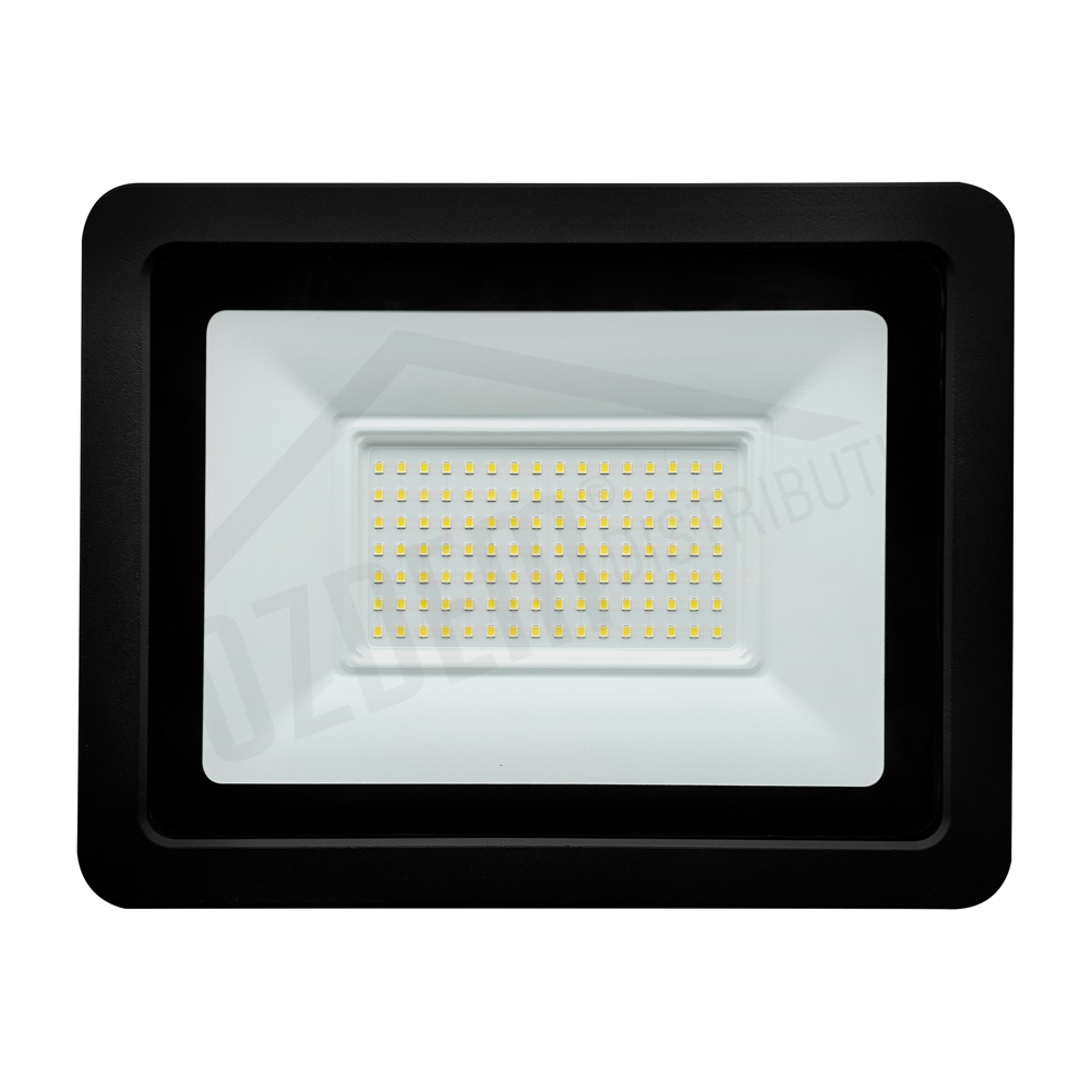 100W Slimline SMD LED Floodlight 6000K