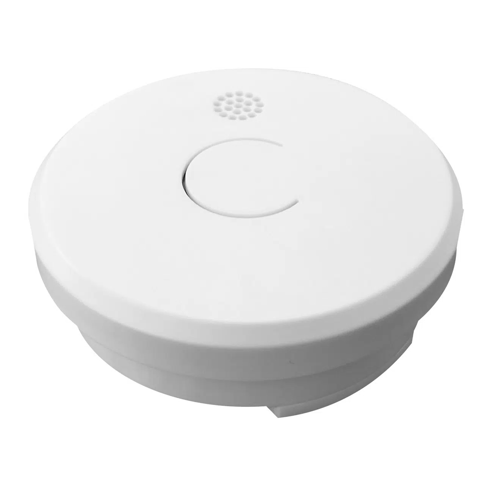 Red Standalone Wireless Photoelectric Smoke Alarm with 1 Year 9V Battery (R9) 